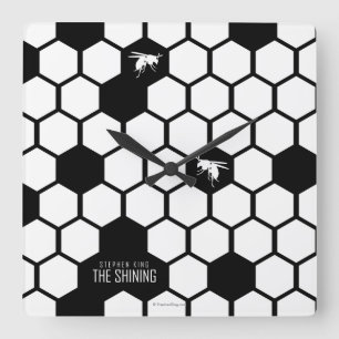 Wespen Quadratische Wanduhr