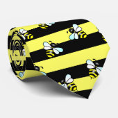 Wespestreifen und gestreiftes Muster der Krawatte (Gerollt)