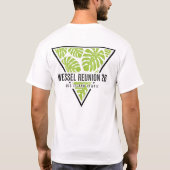 WESSEL REUNION 2026  T-Shirt (Rückseite)