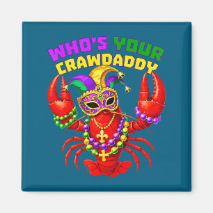 Wessen Crawdaddy-Crebs-Perlen lustige Männer Fraue Magnet