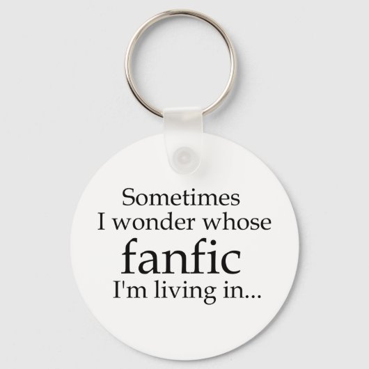 Wessen Fanfic? Schlüsselanhänger (Vorderseite)