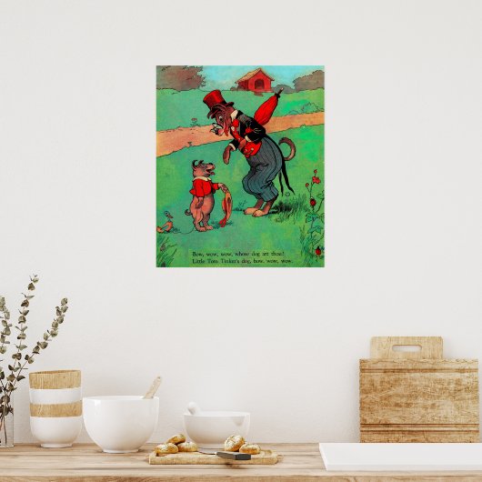 Wessen Hund bist du? Poster (Küche)