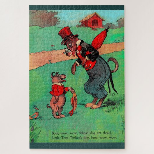 Wessen Hund bist du? Puzzle (Vertikal)