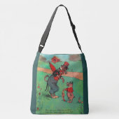 Wessen Hund bist du? Tragetaschen Mit Langen Trägern (Rückseite)