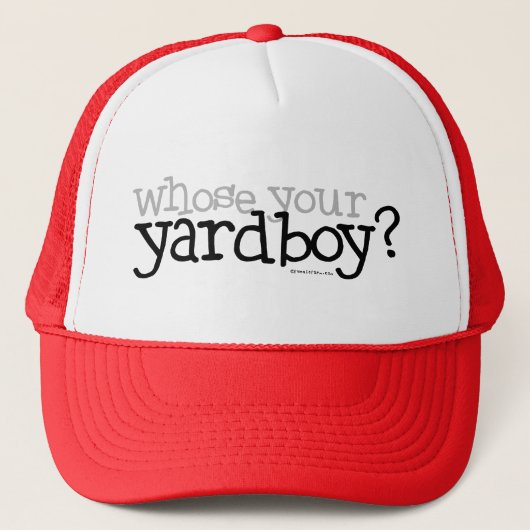 Wessen Ihr Yardboy? Truckerkappe (Vorderseite)