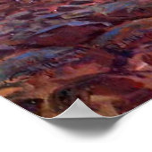 Wessen Meat Man gegen Grizzy Charles Marion Russel Poster (Ecke)