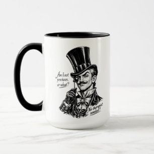 Wessen Schatz?! Geistreicher Lord-Karrikatur Tasse