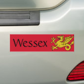 Wessex Flagge Autoaufkleber (Auf Auto)
