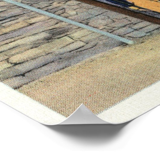 West Barracks, Ethan Allen Treppengescene Poster (Ecke)