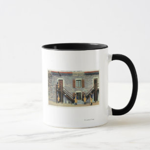 West Barracks, Ethan Allen Treppengescene Tasse