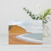 West Bay, Dorset Card (Stehend Vorderseite)