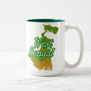 West Bengalisch Zweifarbige Tasse