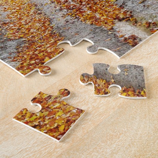 West Berkshire Path im Herbstpuzzle Puzzle (Seite)