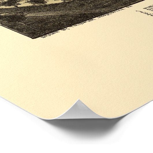 West Bethlehem, PA Panoramic Map - 1894 Poster (Ecke)