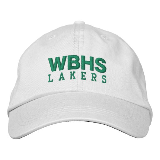 West Bloomfield High School Baseball Hat Bestickte Baseballkappe (Vorderseite)