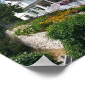 West Bluff Mansion auf Mackinac Island, Michigan Poster (Ecke)