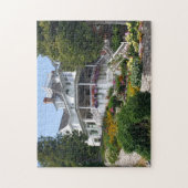 West Bluff Mansion auf Mackinac Island, Michigan Puzzle (Vertikal)