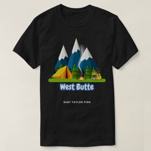 West Butte T-Shirt (Design vorne)