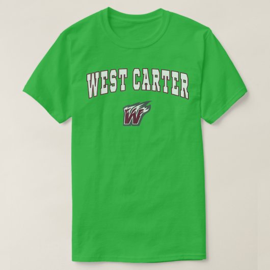 West Carter High School Comets  T-Shirt (Design vorne)