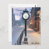 West Chester Christmas Postcard Postkarte (Vorne/Hinten)