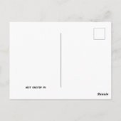 West Chester Christmas Postcard Postkarte (Rückseite)