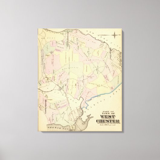 West Chester, New York Leinwanddruck (Vorderseite)