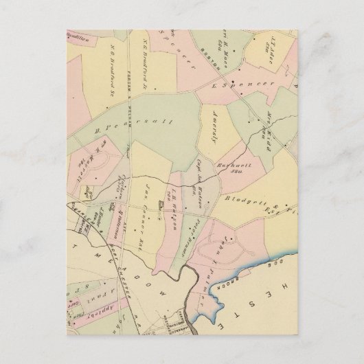 West Chester, New York Postkarte (Vorderseite)