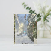 West Chester Winter Postcard Postkarte (Stehend Vorderseite)