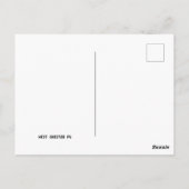 West Chester Winter Postcard Postkarte (Rückseite)