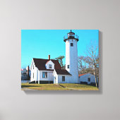 West Chop Lighthouse Marthas Vineyard Canvas Print Leinwanddruck (Vorderseite)