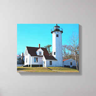 West Chop Lighthouse Marthas Vineyard Canvas Print Leinwanddruck