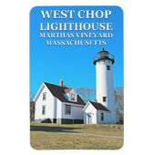 West Chop Lighthouse Marthas Vineyard Flexi Magnet (Vertikal)