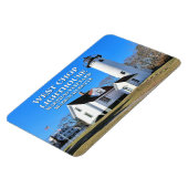 West Chop Lighthouse Marthas Vineyard Flexi Magnet (Linke Seite)