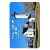 West Chop Lighthouse Marthas Vineyard Flexi Magnet (Vertikal)