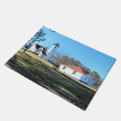 West Chop Lighthouse, Marthas Vineyard MA Door Mat Fußmatte (Schrägansicht)