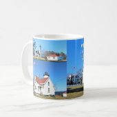 West Chop Lighthouse, Marthas Vineyard MA Tasse (Vorderseite Links)