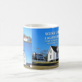 West Chop Lighthouse, Marthas Vineyard MA Tasse (Mittel)