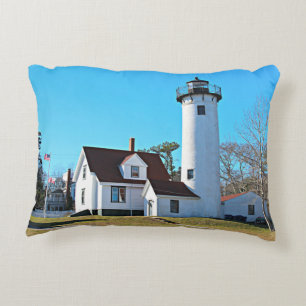 West Chop Lighthouse Massachusetts Accent Pillow Dekokissen