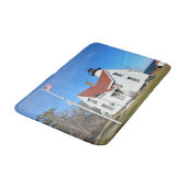 West Chop Lighthouse, Massachusetts Bath Mat Badematte (Schrägansicht)
