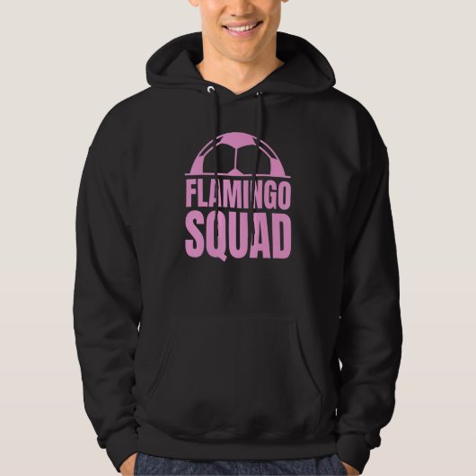West Citrus Flamingo Squad Hoodie (Vorderseite)