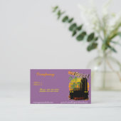 West Coast Business Card Visitenkarte (Stehend Vorderseite)