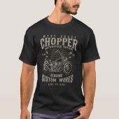 West Coast Chopper Motorcycle Garage Funny T-Shirt (Vorderseite)