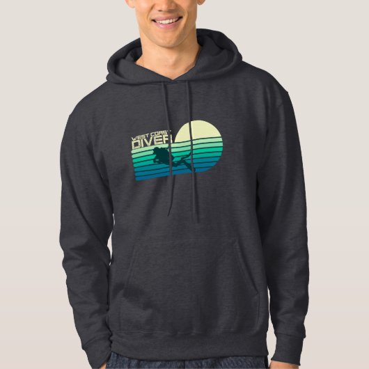 West Coast Diver SC Hoodie (Vorderseite)