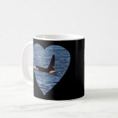 West Coast Killer Whale "John Coe" Orca Tasse (Vorderseite Links)