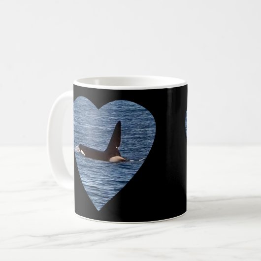 West Coast Killer Whale "John Coe" Orca Tasse (Vorderseite Links)
