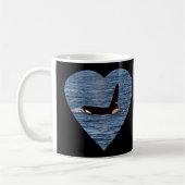 West Coast Killer Whale "John Coe" Orca Tasse (Links)
