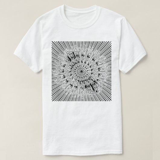 West Coast Liebe  T-Shirt (Design vorne)