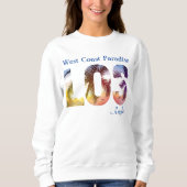 West Coast Paradise Los Angeles Sweatshirt (Vorderseite)
