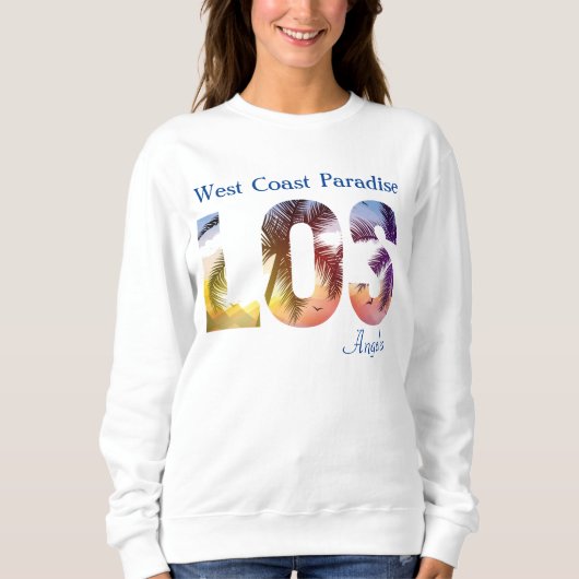 West Coast Paradise Los Angeles Sweatshirt (Vorderseite)
