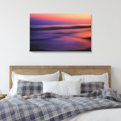 West Coast Sunset Ocean Abstrakt Leinwanddruck (Insitu (Schlafzimmer))